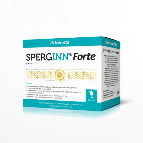 SPERGINN® Forte | Kompleks za mušku plodnost i potenciju