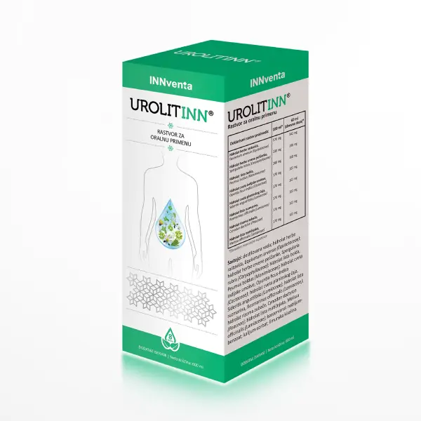 UROLITINN® je biljni kompleks za prevenciju i pomoć kod kamena u bubregu, infekcija i spazma urinarnog trakta.