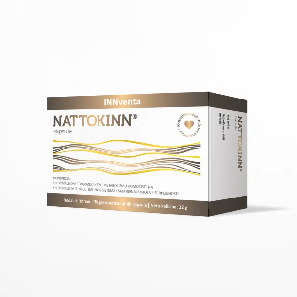 Nattokinn sa natokinazom NSK-SD® za prevenciju krvnih ugrušaka